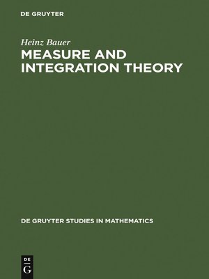 cover image of Measure and Integration Theory